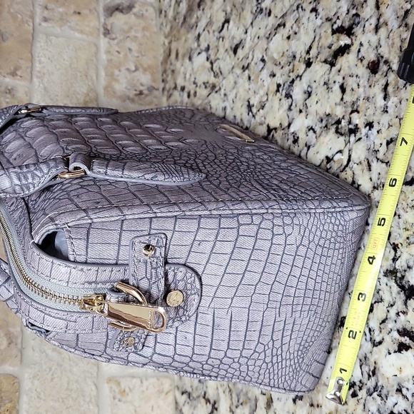 Brahmin Micaela Grey Tetra Satchel - Picture 6 of 16